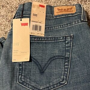 Levi's Women's Classic Blue Straight Leg Jeans